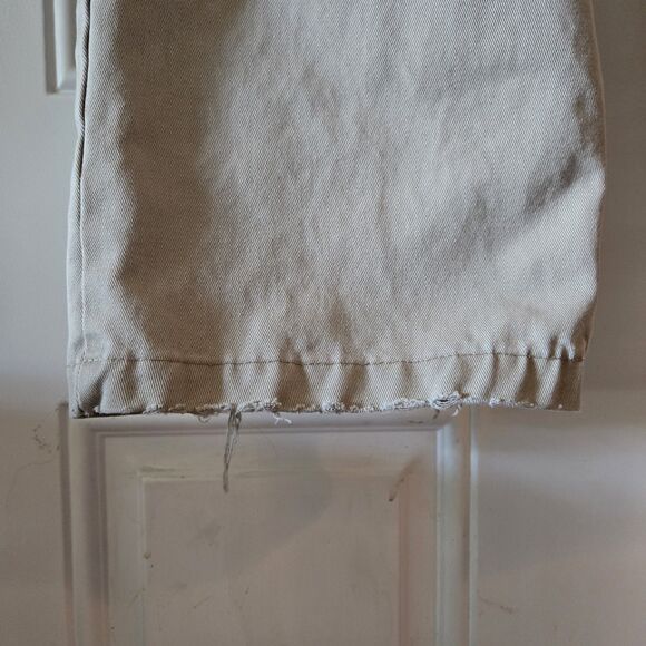 Vintage 90s Y2K L.E.I. Juniors Size 3 Tan Khaki Surplus Cargo Pants Made In USA - Picture 8 of 11